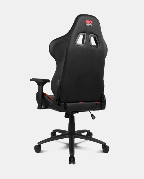 Drift DR350 Silla Gaming con Reposabrazos 4D Negro y Rojo