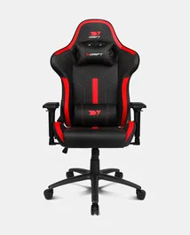 Drift DR350 Silla Gaming con Reposabrazos 4D Negro y Rojo
