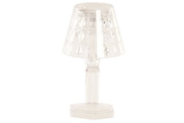 DKD Home Decor Decoracion Luminosa Basicos Transparente 6 x 11 x 6 cm (12 Unidades)