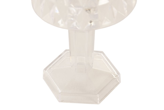 DKD Home Decor Decoracion Luminosa Basicos Transparente 6 x 11 x 6 cm (12 Unidades)