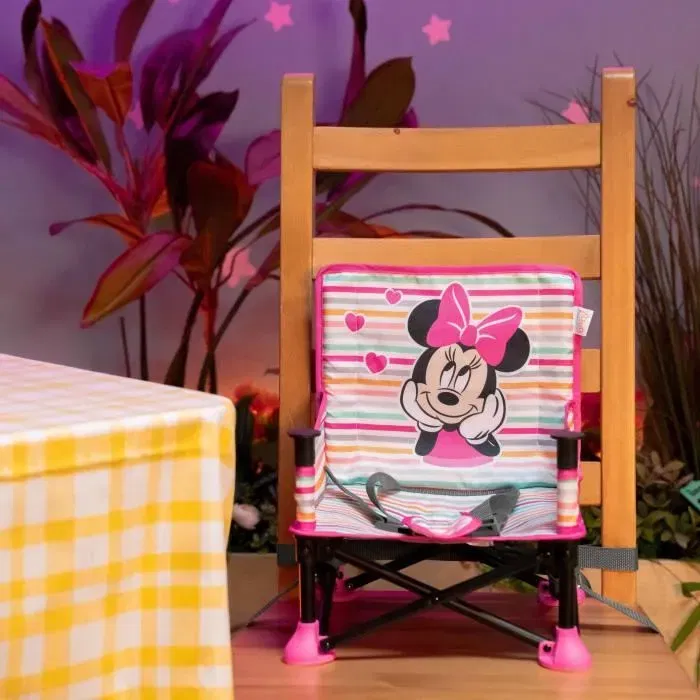 Disney Baby DIS74451172012 Silla Elevadora Minnie Mouse, Elevador Pop 'n Sit, Práctico y Compacto para Interior y Exterior, Plegado Rápido, Rosa Disney Baby DIS74451172012 Silla Elevadora Minnie Mouse, Elevador Pop 'n Sit, Práctico y Compacto para Interior y Exterior, Plegado Rápido, Rosa