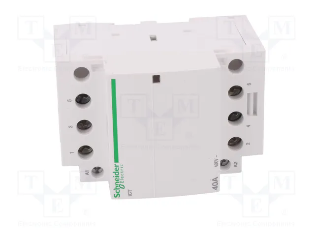 Schneider Electric Contactor ICT 3-polar de instalación 40A 230÷240VAC NO x3 IP20