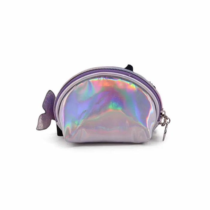 Oh My Pop Monedero Oval Narval Plateado