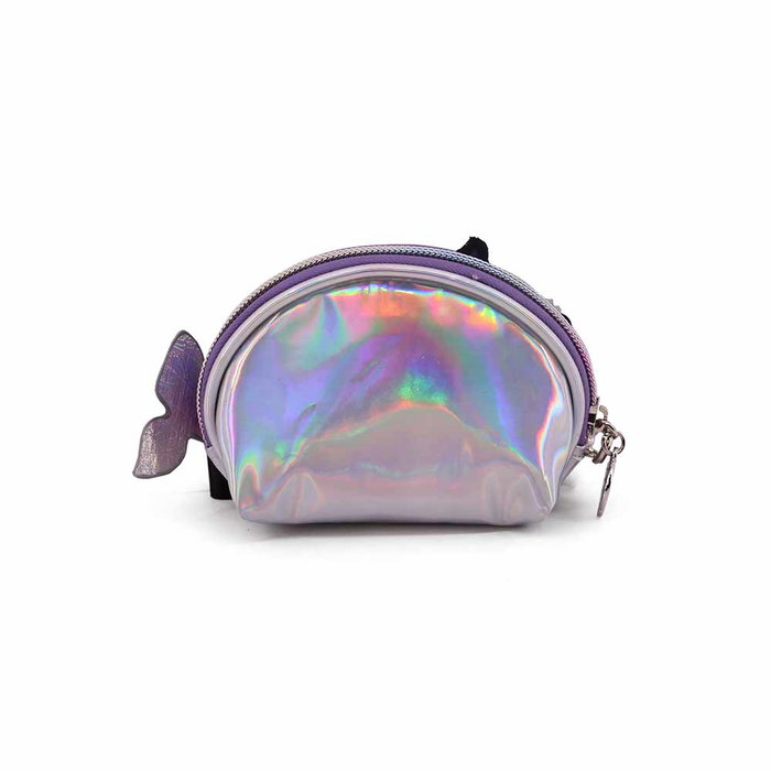 Oh My Pop Monedero Oval Narval Plateado Oh My Pop Monedero Oval Narval Plateado