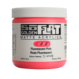 Golden SoFlat Rosa Fluorescente 473 ml