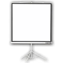 Approx Pantalla de Proyección Mural Trípode appP180T 180 x 180cm Blanco Mate con Bordes Negros