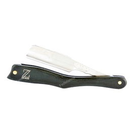 Zzmen Navaja de Corte Mango Ergonómico de Madera Negro
