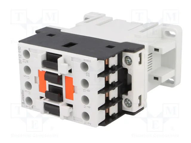 LOVATO ELECTRIC Contactor BF 3-polar 12A 24VDC