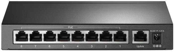 TP-Link TL-SF1009P Switch de 9 Puertos con 8 Puertos PoE+ TP-Link TL-SF1009P Switch de 9 Puertos con 8 Puertos PoE+