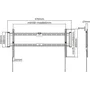Stell Soporte TV Fijo SLIM Acero SHO 7210