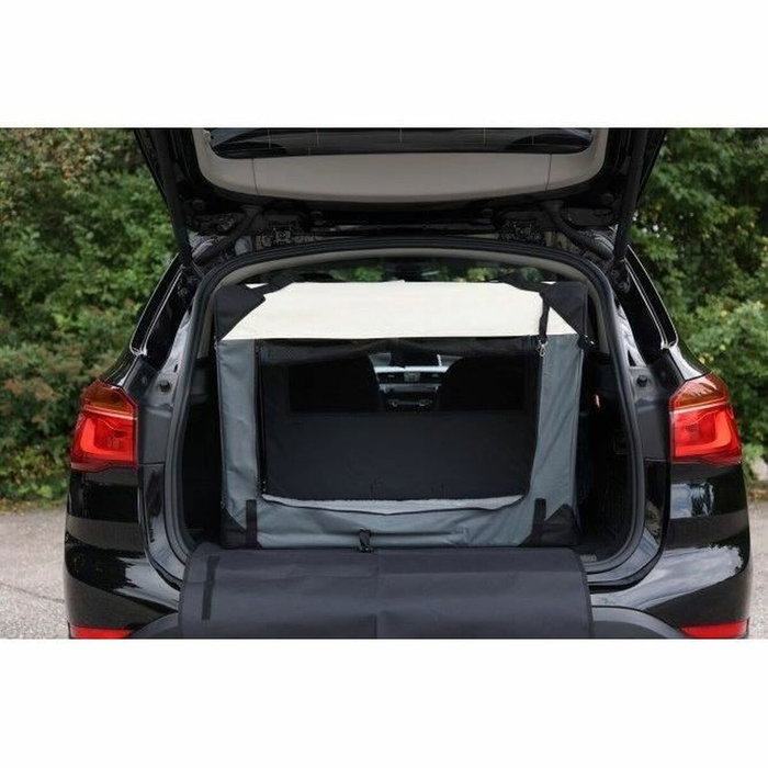 Kerbl Caja de Transporte Journey 70 x 52 x 52 cm Gris / Beige