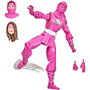 Hasbro Figura Mighty Morphin Ninja Pink Ranger Lightning Collection Power Rangers 15cm Articulada con Accesorios