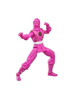Hasbro Mighty Morphin Ninja Pink Ranger Lightning Collection de 15 cm
