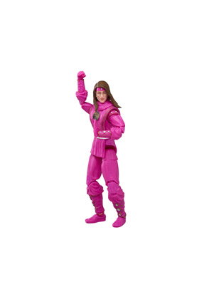 Hasbro Mighty Morphin Ninja Pink Ranger Lightning Collection de 15 cm