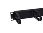 EQUIP Panel de gestión de cables de 10 pulgadas, 1U, negro