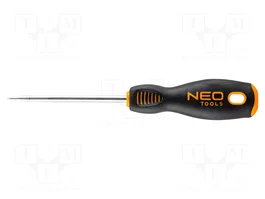 NEO TOOLS Destornillador tipo punzón punta redonda 6mm
