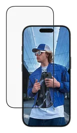 PanzerGlass Protector de Pantalla iPhone 17 | iPhone 16 Pro | Vidrio Templado Ultra-Wide Fit con EasyAligner - 1 Pieza - Resistente a Golpes y Rayones