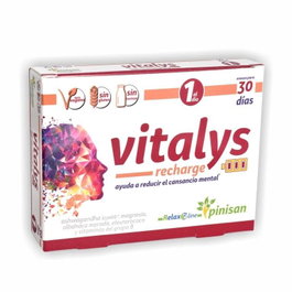 PINISAN Vitalys recharge, relaxline 30 cápsulas