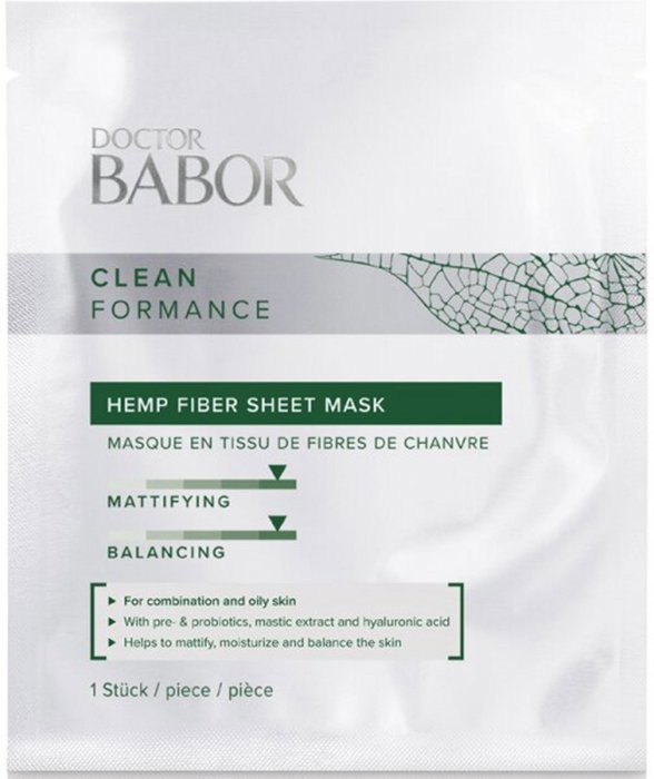 Doctor Babor Cleanformance Mattifying Sheet Mask Doctor Babor Cleanformance Mattifying Sheet Mask