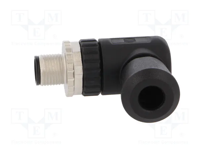 HARTING Conector M12 Macho 5 Pines Código A 90° Industrial