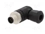 HARTING Conector M12 Macho 5 Pines Código A 90° Industrial