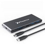 Phoenix 7 en 1 Hub Multifunción USB-C para SSD M.2 NVMe 2280, con 2x USB 3.0, HDMI 4K@30Hz, Lector SD/TF y PD 60W - Compatible con Mac M1/M2