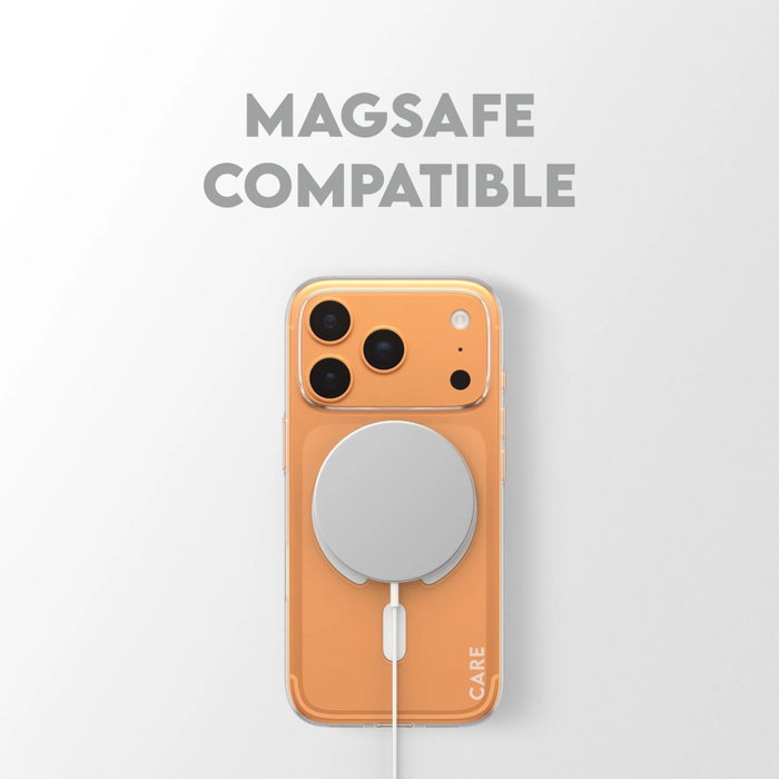 PanzerGlass CARE SL1M Funda Transparente con MagSafe para iPhone 17 Pro