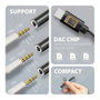 Axagon ADA-HC Adaptador de audio Hi-Res USB-C a 3,5 mm