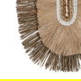 Mural Pared Fibra Natural Decoración 30 X 8 X 38 cm