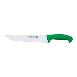 Norplast Cuchillo de Oficio Verde - Cuchillo Cocina 31 cm, Acero Inoxidable
