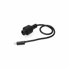 Edm Recambio luz LED Negro con cable de 1 m