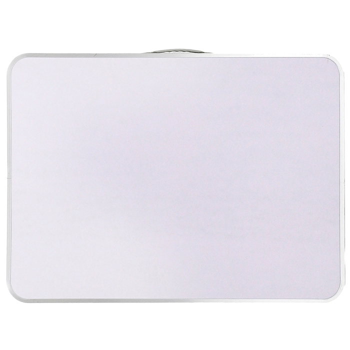 Home Deco Factory Mesa Plegable Blanca 80x60 cm Mesa de Camping