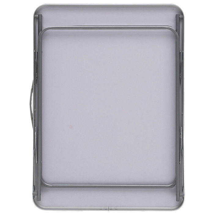 Home Deco Factory Mesa Plegable Blanca 80x60 cm Mesa de Camping