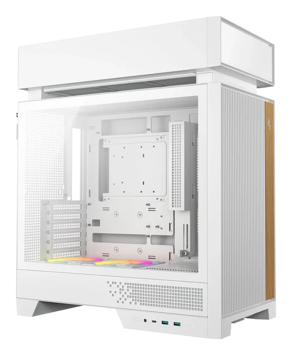 Deepcool Caja de PC CL660 Blanco ATX Tower