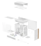 Deepcool Caja de PC CL660 Blanco ATX Tower