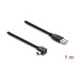 DeLOCK Cable USB 2.0 Tipo-A a Mini-B 1 m con conector angular