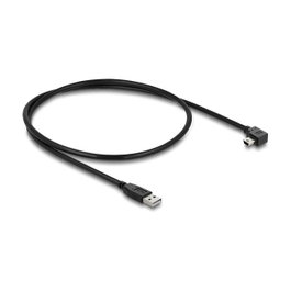 DeLOCK Cable USB 2.0 Tipo-A a Mini-B 1 m con conector angular