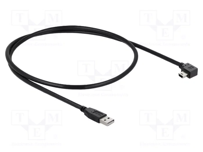 DeLOCK 81651 Cable USB 2.0 Tipo-A a Mini-B angular de 1 m DeLOCK 81651 Cable USB 2.0 Tipo-A a Mini-B angular de 1 m