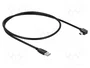 DeLOCK 81651 Cable USB 2.0 Tipo-A a Mini-B angular de 1 m