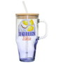 Cook Concept Mini Mug Miami Botella de Vidrio con Tapa de Bambú 650 ml