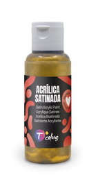 Pintura Acrilica Tcolors 80 Ml (Botella) Oro
