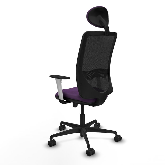 PIQUERAS Y CRESPO Silla de oficina Zulema Morada con mecanismo Sincro/Traslack PIQUERAS Y CRESPO Silla de oficina Zulema Morada con mecanismo Sincro/Traslack