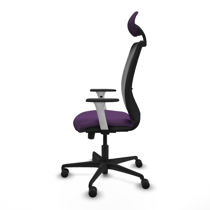 PIQUERAS Y CRESPO Silla de oficina Zulema Morada con mecanismo Sincro/Traslack PIQUERAS Y CRESPO Silla de oficina Zulema Morada con mecanismo Sincro/Traslack