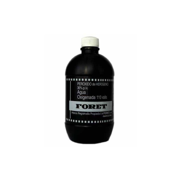 Foret Agua Oxigenada 110 Vol 200ml Fluido Transparente Agente Blanqueante Y Oxidante