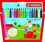 Stabilo Rotuladores Trio Estuche de 18 Unidades Colores Surtidos