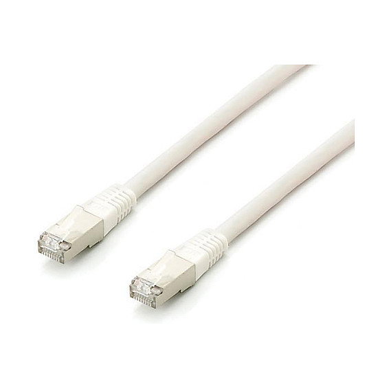 EQUIP Patch Cable Cat6A S/FTP RJ45 Blanco 1 m - Pack de 10 unidades - 645610 - 10 Gigabit Ethernet, PoE++, 500 MHz, LSZH EQUIP Patch Cable Cat6A S/FTP RJ45 Blanco 1 m - Pack de 10 unidades - 645610 - 10 Gigabit Ethernet, PoE++, 500 MHz, LSZH