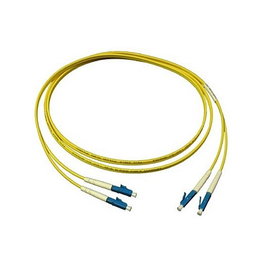 GoodConnections Alcasa Cable de Fibra Óptica OS2 Monomodo LC/LC 1m 9/125 LSZH, Polaridad Intercambiable, Patchkabel
