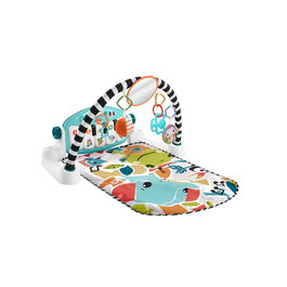 Mattel Alfombra Manta Actividades Fisher-Price Kick & Play con Piano, Luces y Sonidos