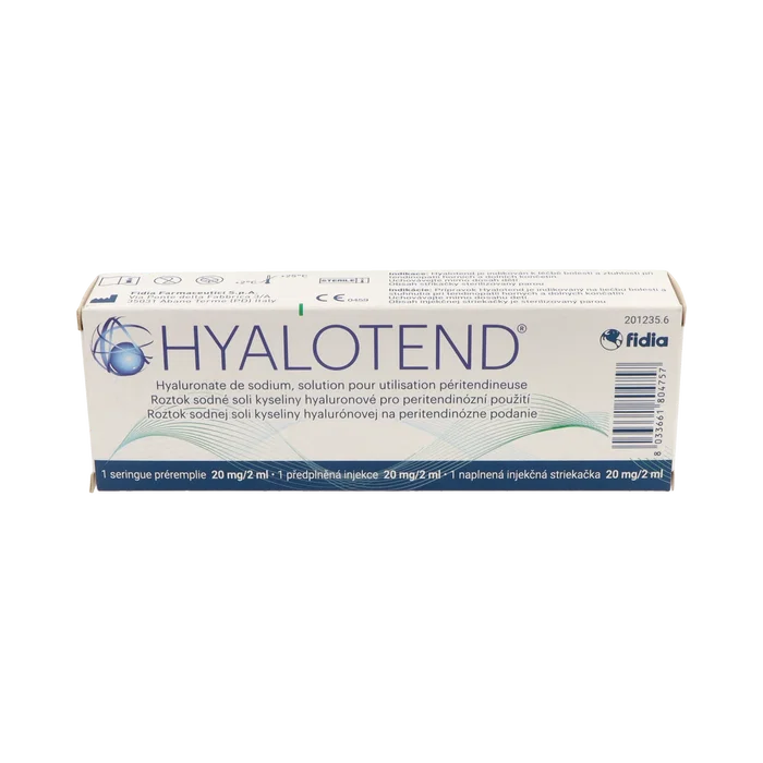 HYALOTEND Hialuronato Sodico 20 Mg/2 Ml Jeringa Precargada