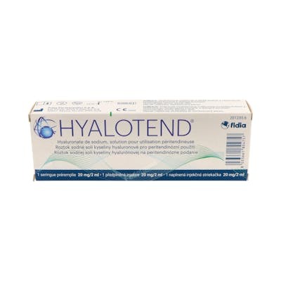 HYALOTEND Hialuronato Sodico 20 Mg/2 Ml Jeringa Precargada
